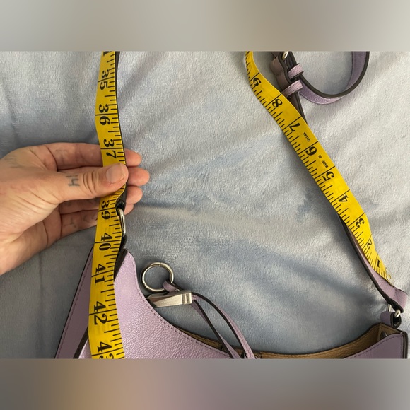 CALVIN KLEIN PURPLE SHOULDER PURSE - Picture 9 of 10